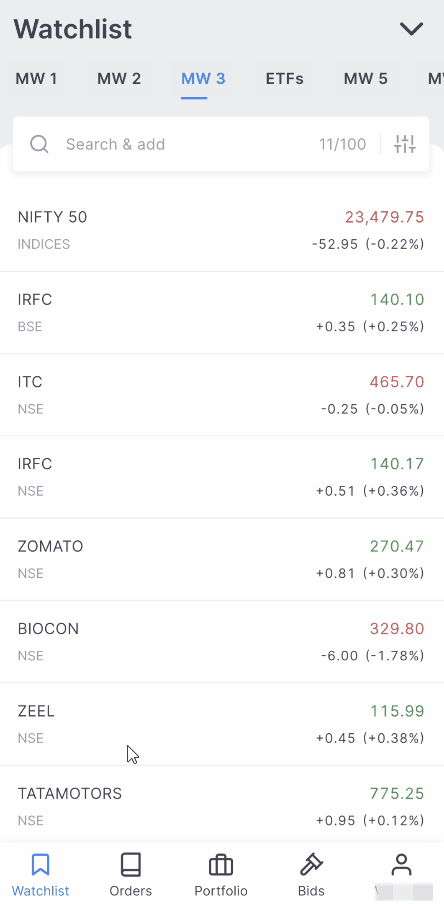 Orders Kite app user manual