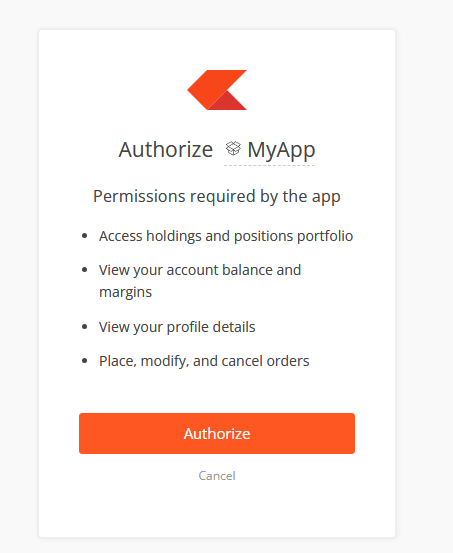 Authorize your  connector to your  account.